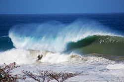 Multi-color left with size, at Tres Palmas.